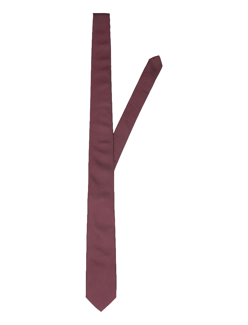 Selected - SLHPETER STRUCTURE TIE NOOS - krawatten - syrah - 1