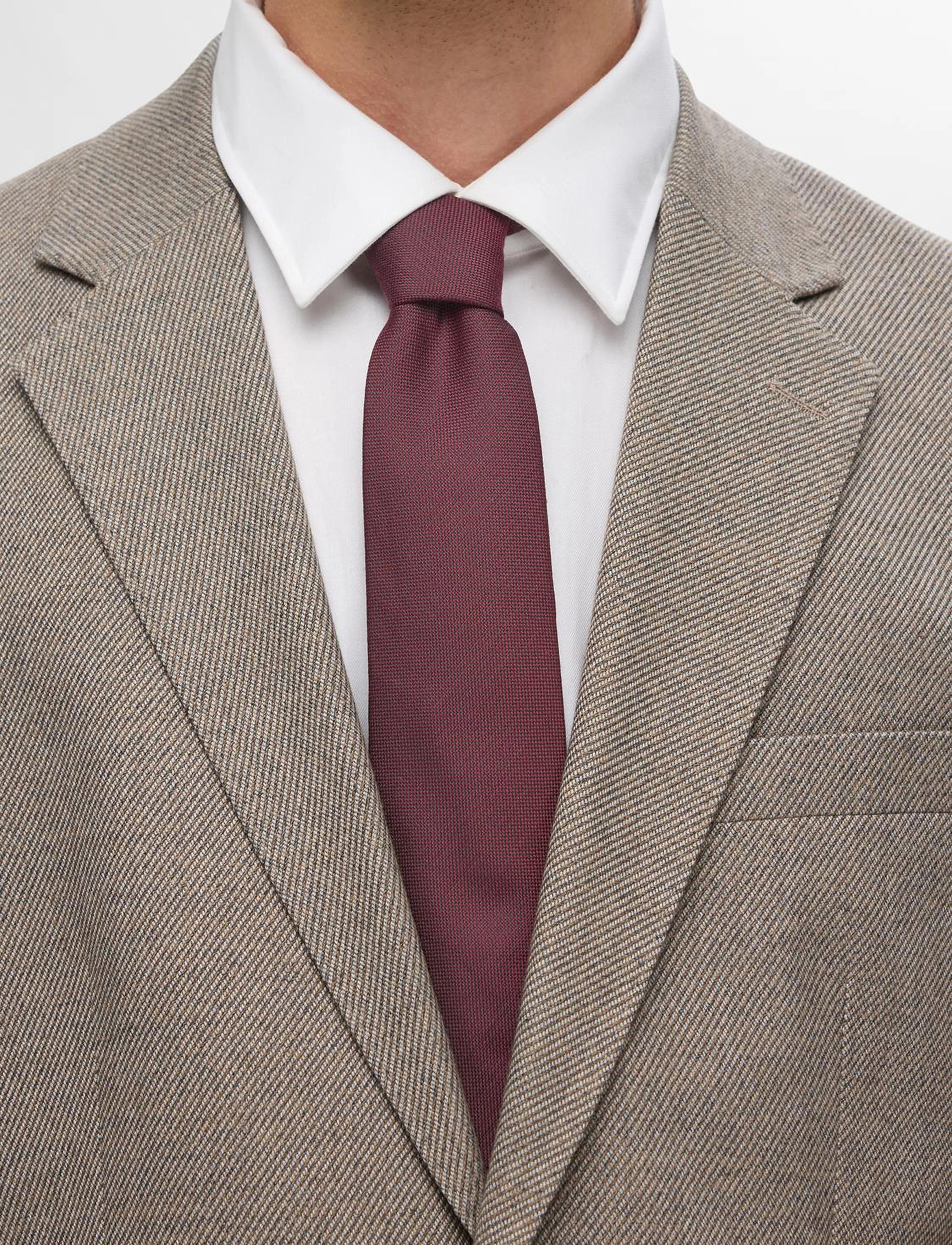 Selected - SLHPETER STRUCTURE TIE NOOS - lowest prices - syrah - 3