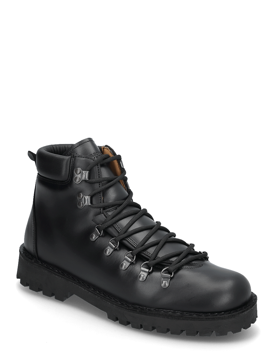 Selected - SLMALFRED LEATHER W HIKING BOOT - nach anlass kaufen - black - 1