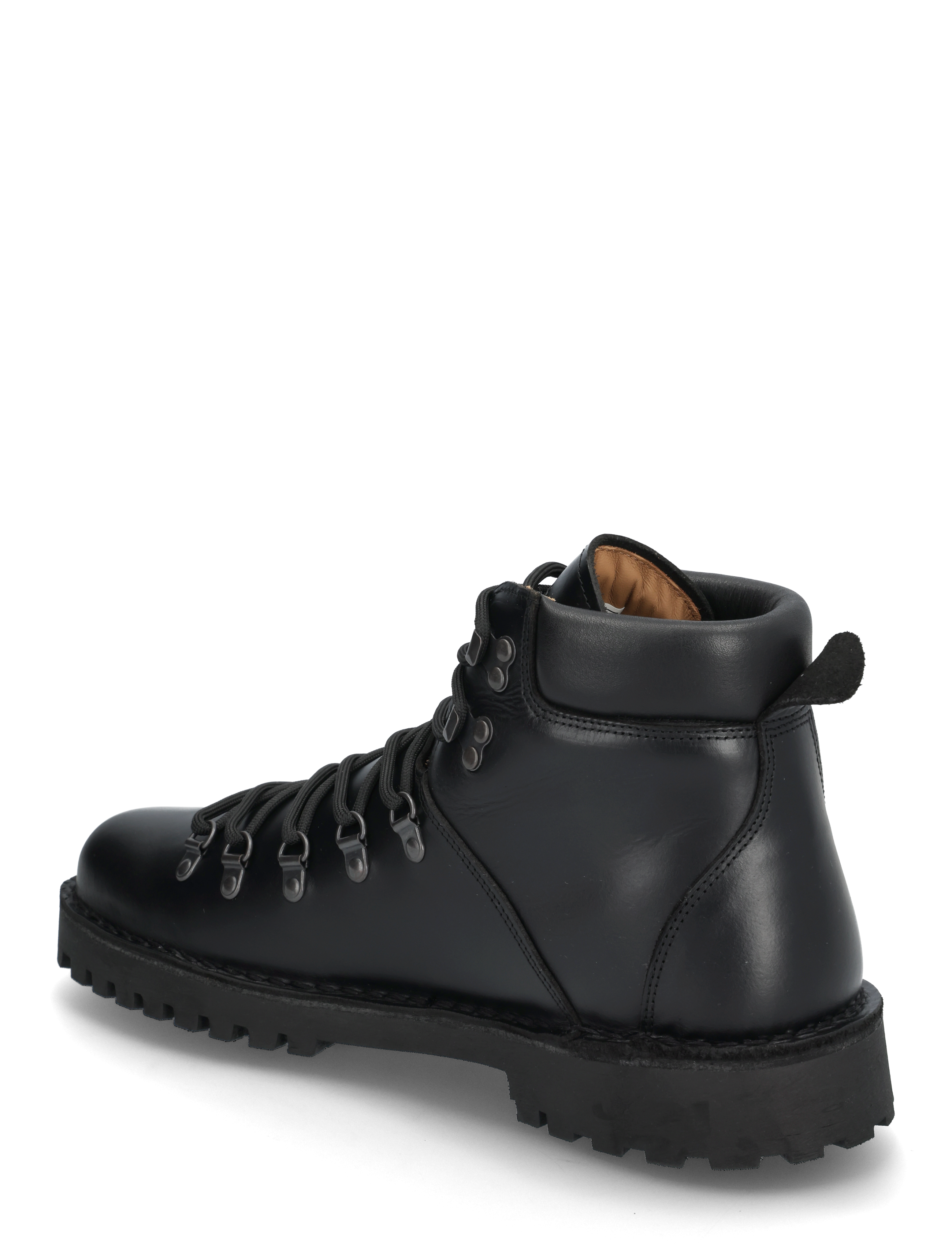 Selected - SLMALFRED LEATHER W HIKING BOOT - black - 3
