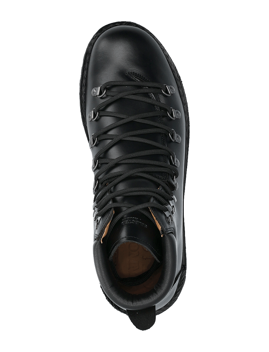 Selected - SLMALFRED LEATHER W HIKING BOOT - nach anlass kaufen - black - 4