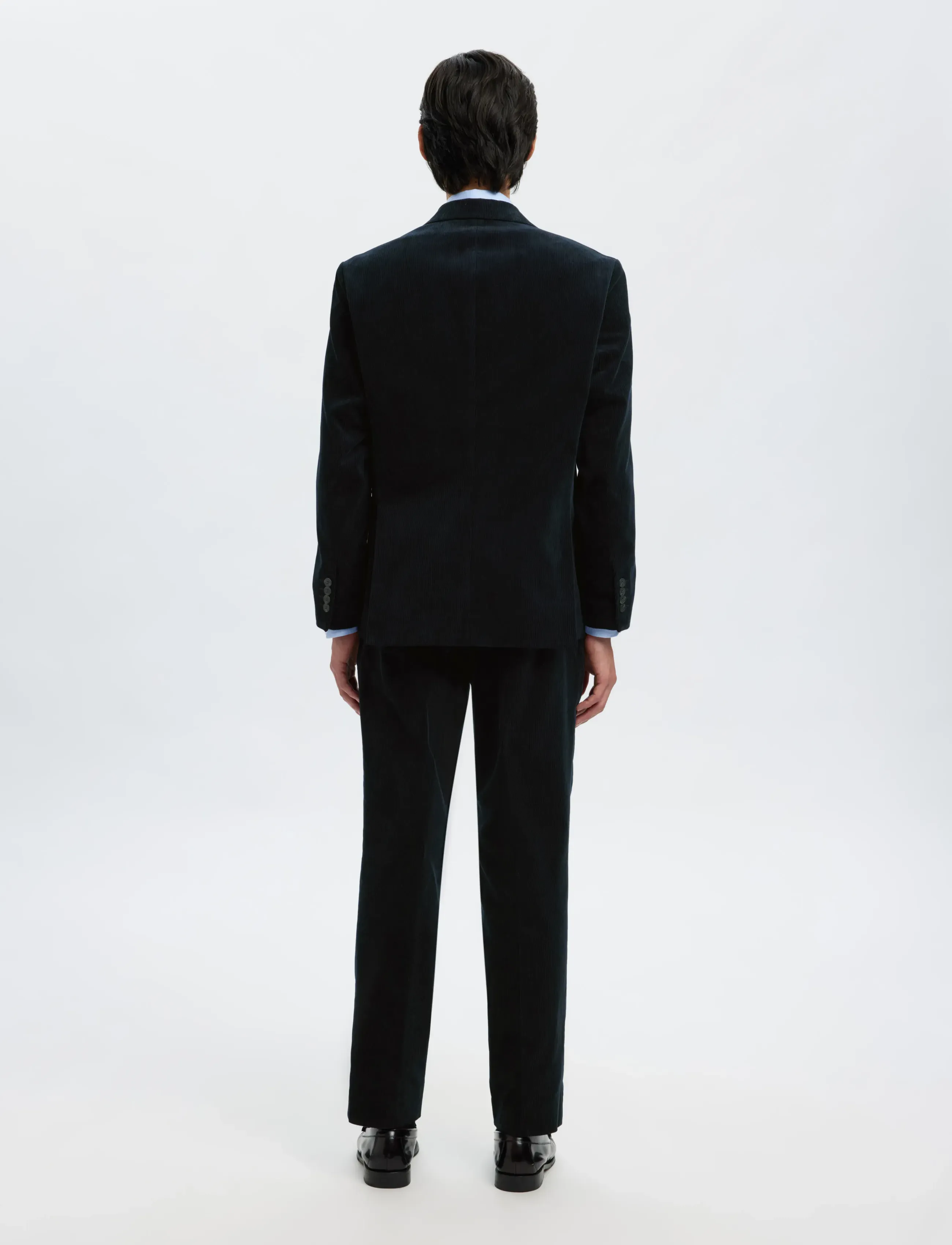 Selected - SLHREG-DUCA CORDUROY BLZ - einreiher - sky captain - 2