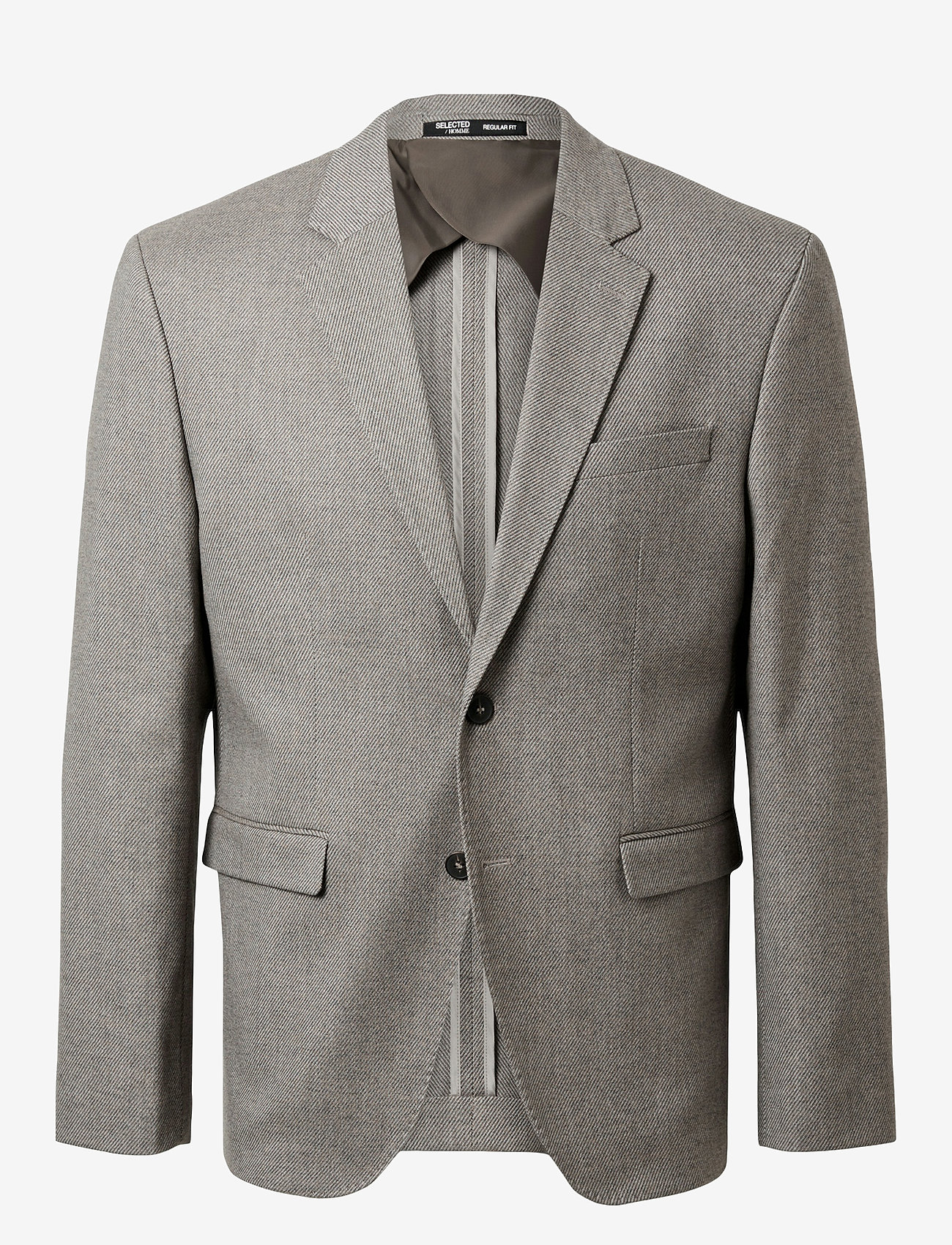 Selected - SLHREG-ODELL TWILL BLZ - single breasted blazers - sand - 1