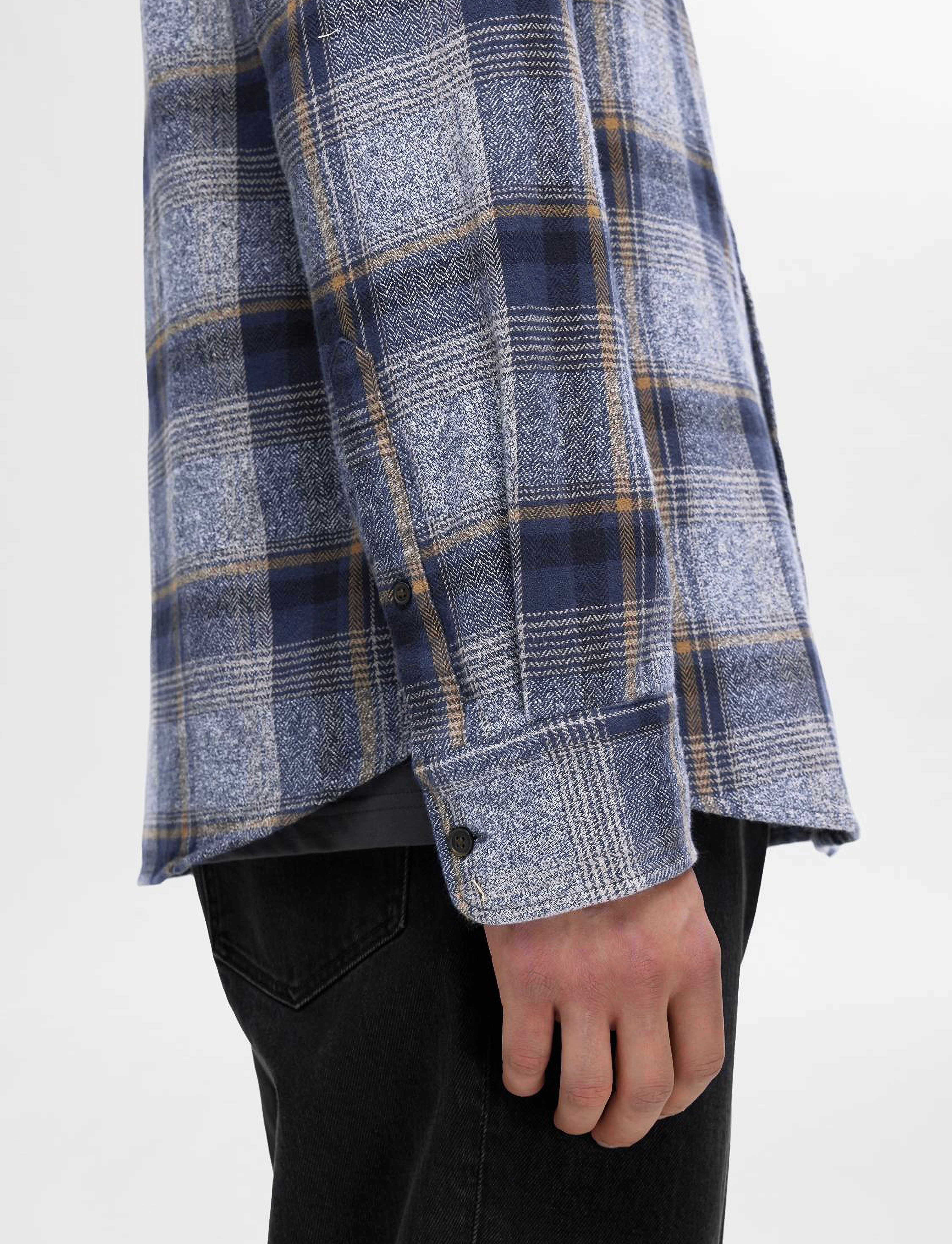 Selected - SLHREGOWEN-GRINDLE CHECK SHIRT LS - sky captain - 4