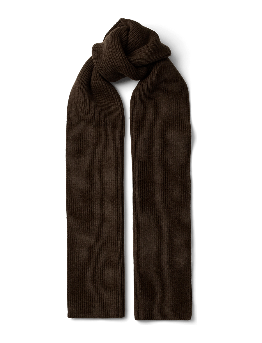 Selected - SLMMASON MERINO WOOL KNIT SCARF - winterschals - delicioso - 1
