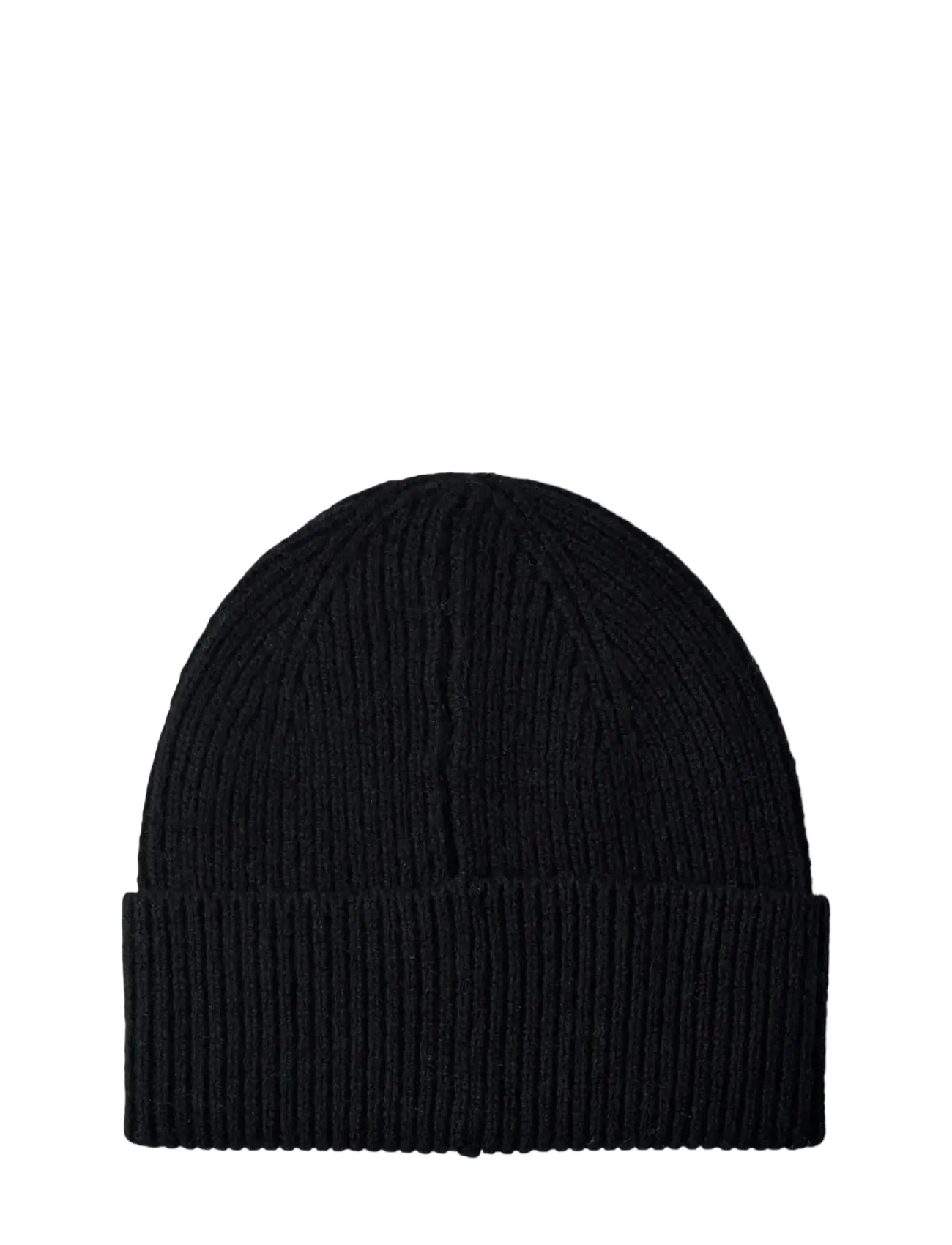 Selected Slhmason Merino Wool Beanie Noos, One Size, Headwear, Schwarz - Beanies, Männerswear