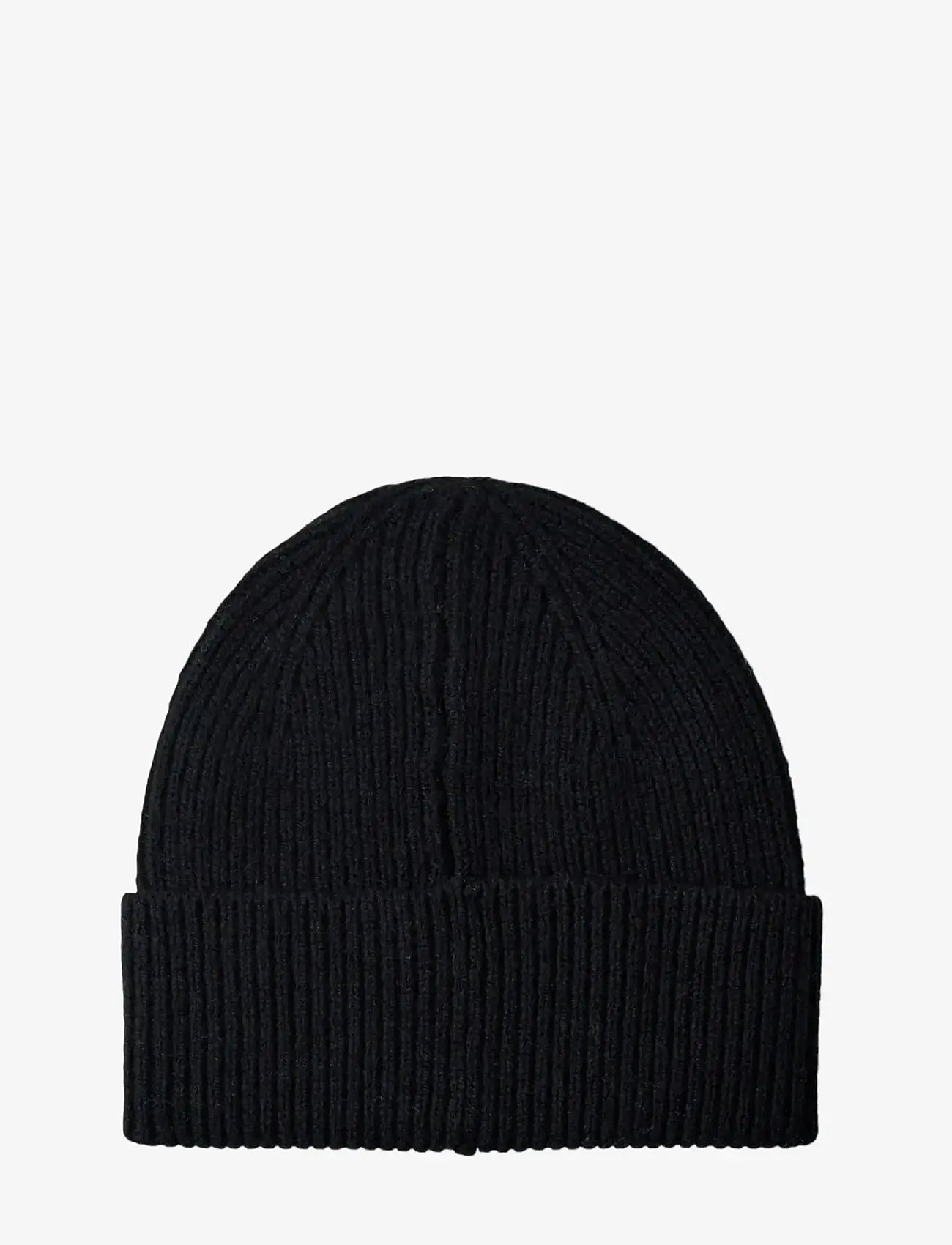 Selected - SLMMASON MERINO WOOL BEANIE - shop by occasion - black - 0