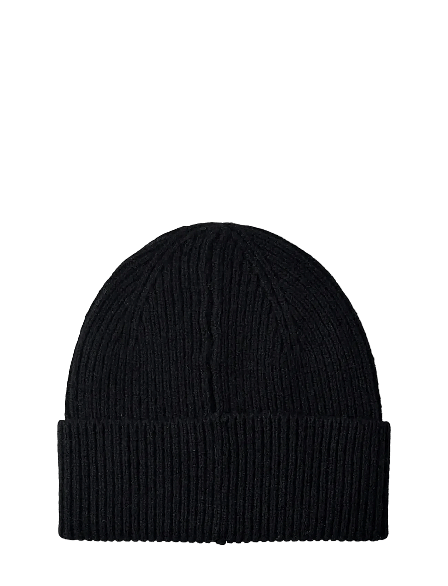 Selected - SLMMASON MERINO WOOL BEANIE - shop by occasion - black - 0