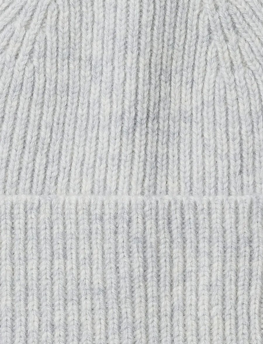 Selected - SLMMASON MERINO WOOL BEANIE - shop efter anledning - light grey melange - 2
