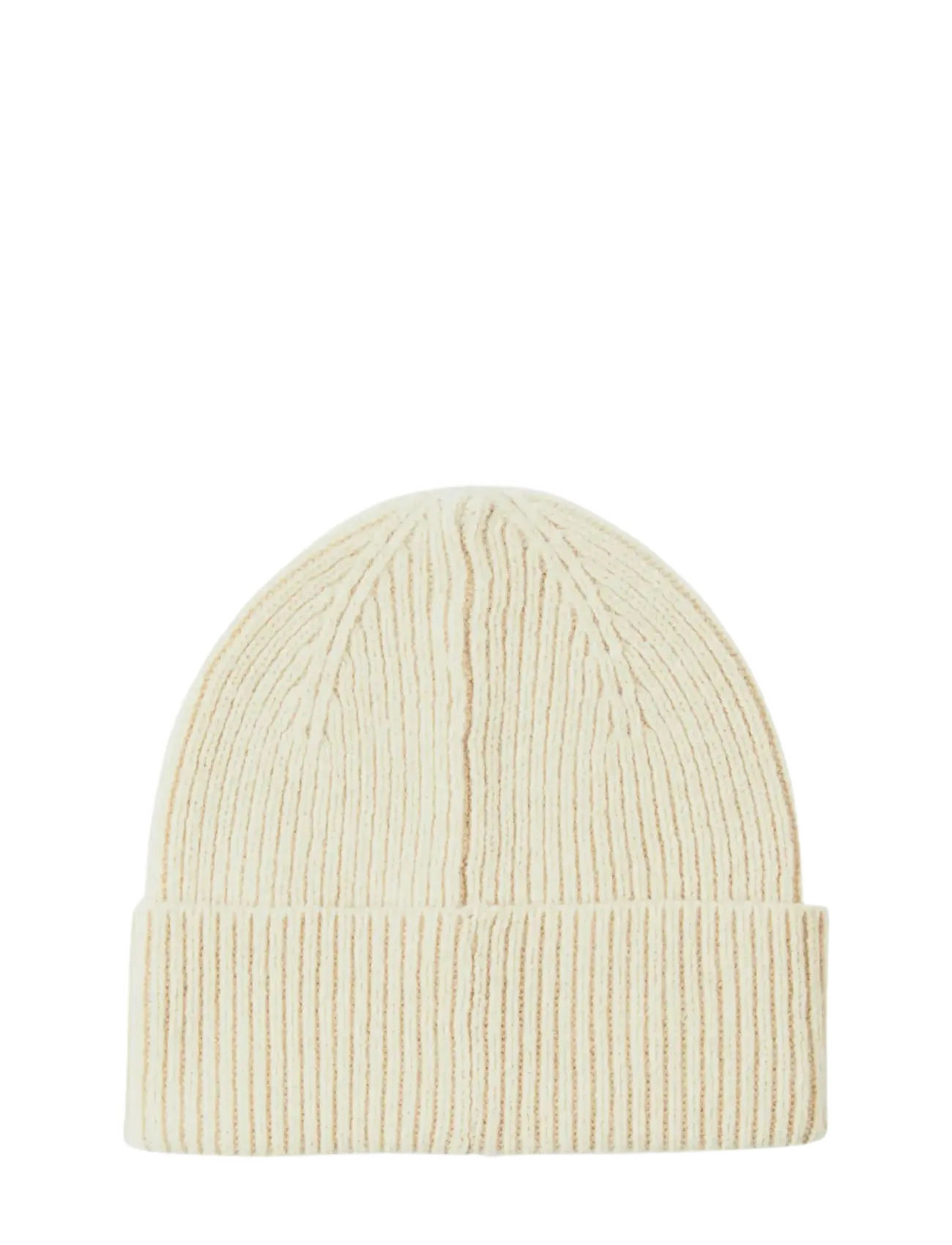 Selected Slhmason Merino Wool Beanie Noos, One Size, Headwear, Creme - Beanies, Männerswear