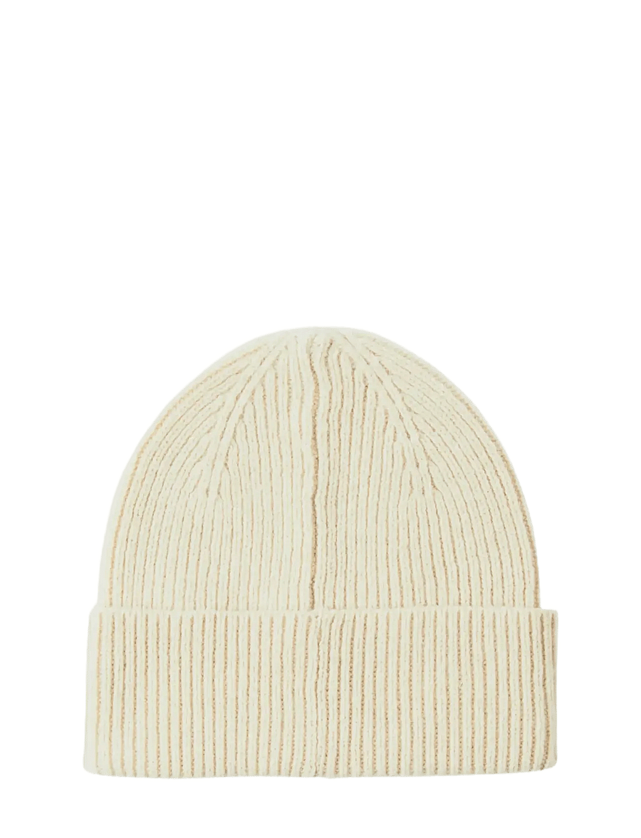 Selected - SLMMASON MERINO WOOL BEANIE - kupuj według okazji - oatmeal - 0