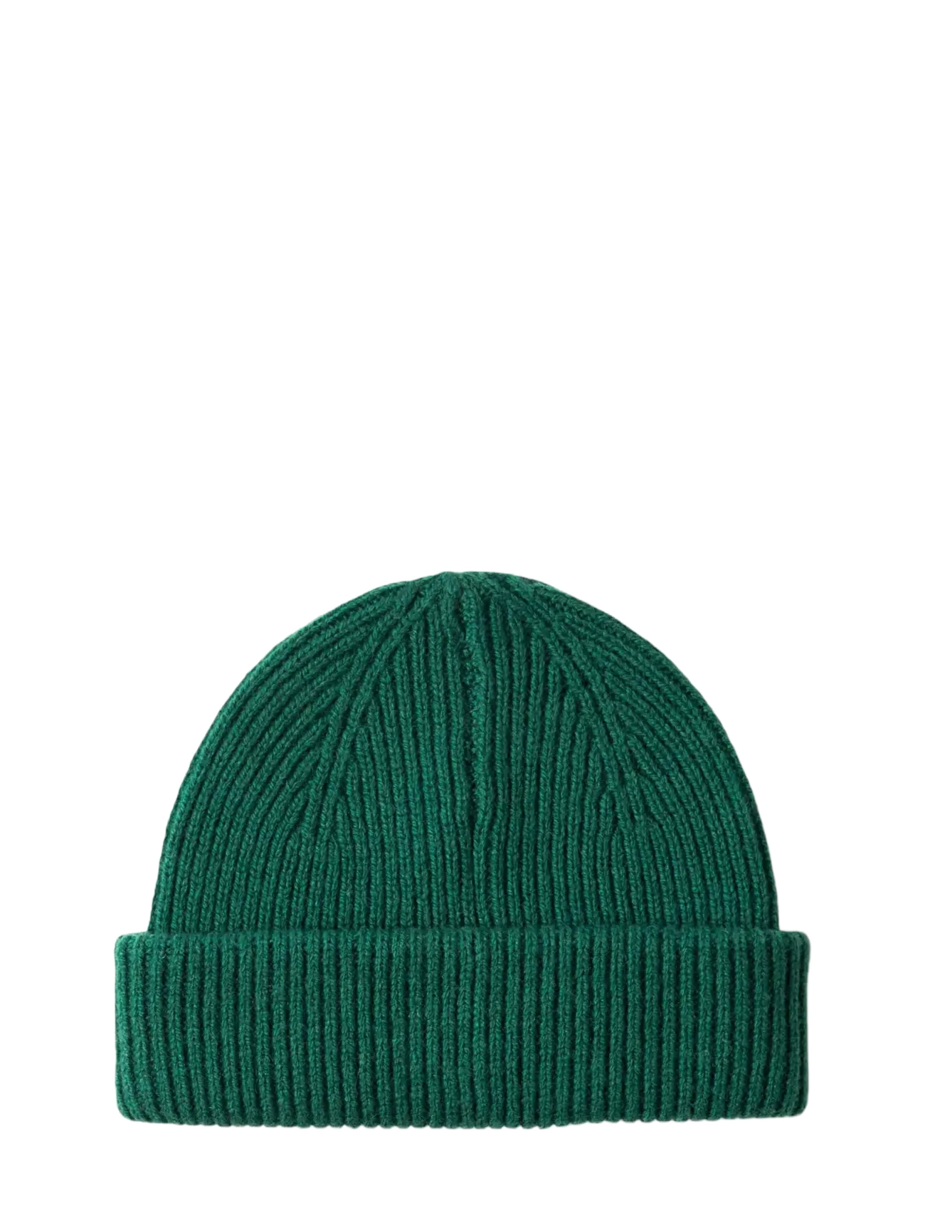 Selected SLMMASON MERINO SAILOR WOOL BEANIE - Accessories - DARK GREEN / green