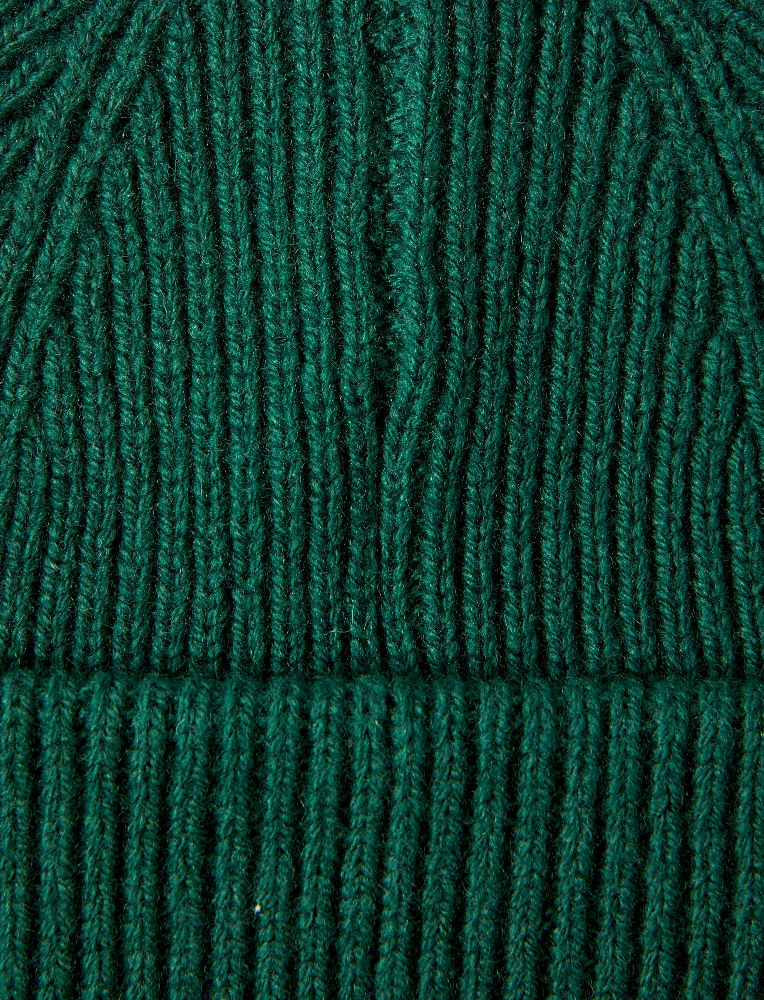 Selected - SLMMASON MERINO SAILOR WOOL BEANIE - shop efter anledning - dark green - 2