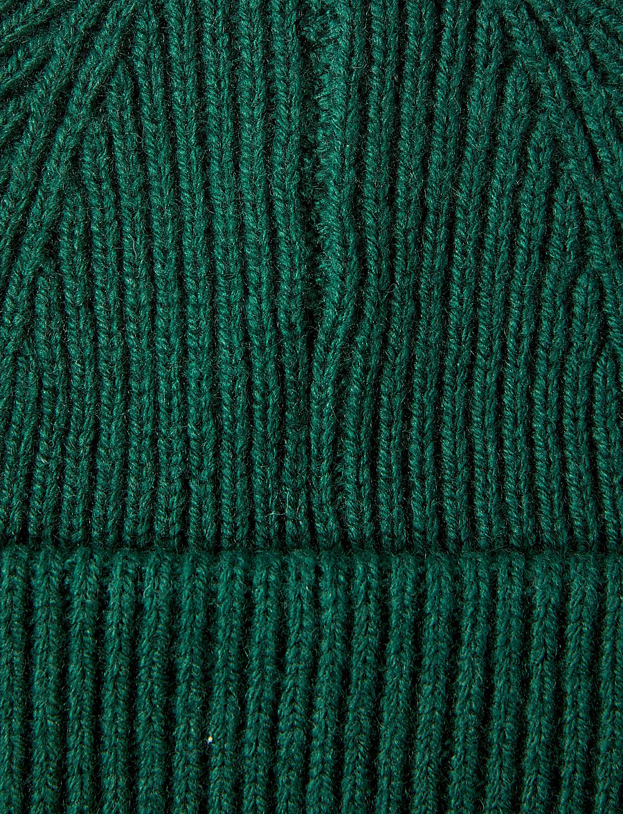 Selected - SLMMASON MERINO SAILOR WOOL BEANIE - shop efter anledning - dark green - 2