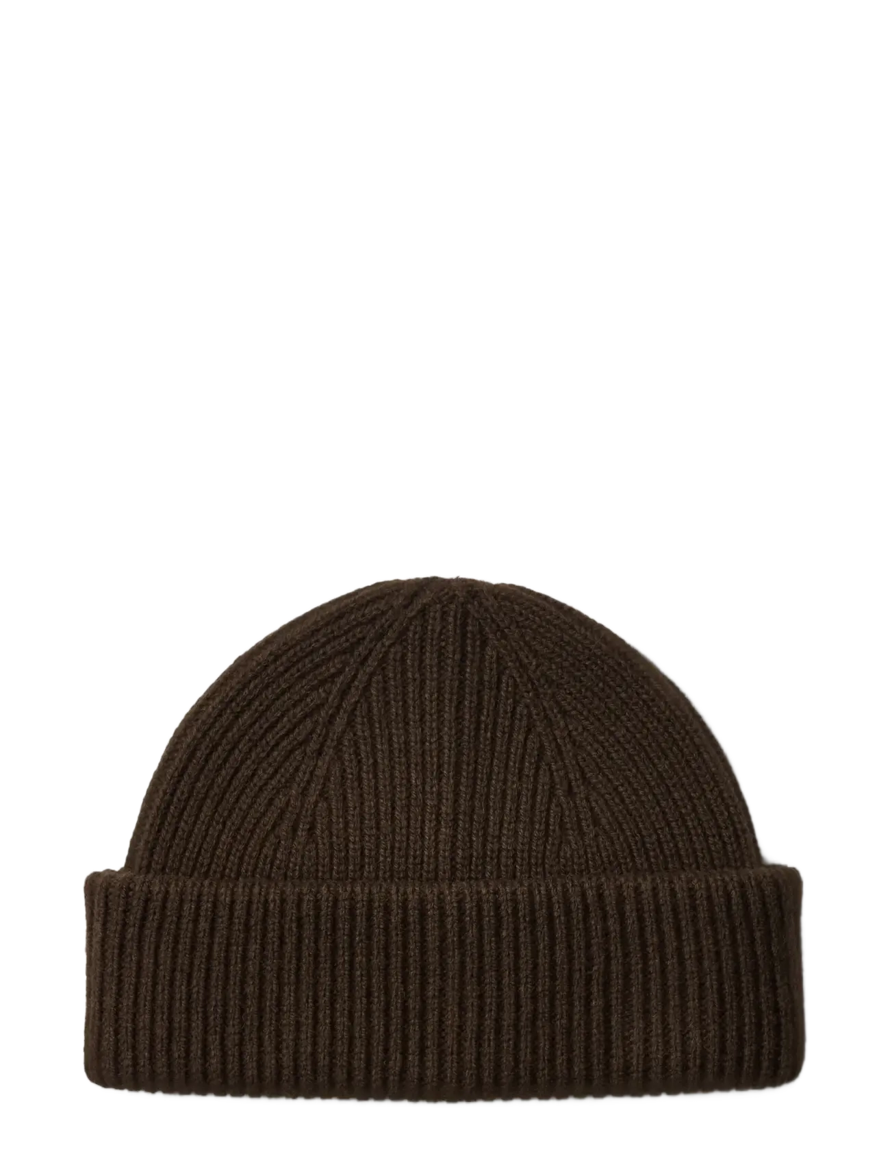 Selected SLMMASON MERINO SAILOR WOOL BEANIE - Accessoires - DELICIOSO / brown