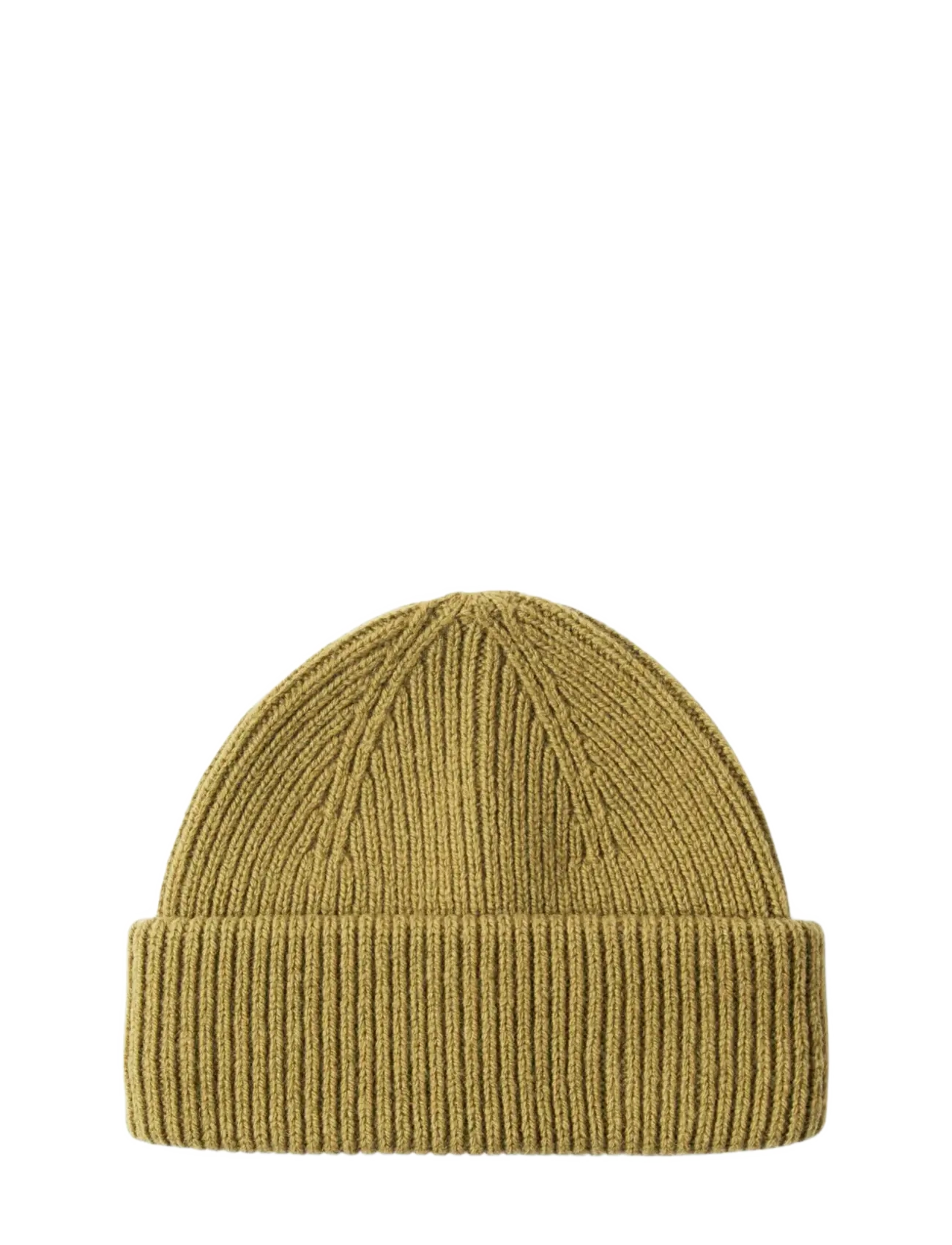Selected SLMMASON MERINO SAILOR WOOL BEANIE - Accessories - DRIED HERB / green