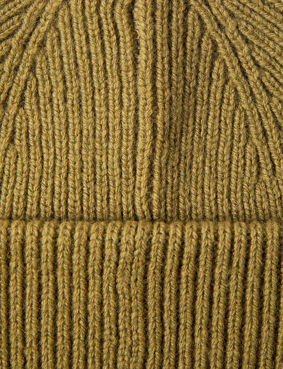 Selected - SLMMASON MERINO SAILOR WOOL BEANIE - nach anlass kaufen - dried herb - 2