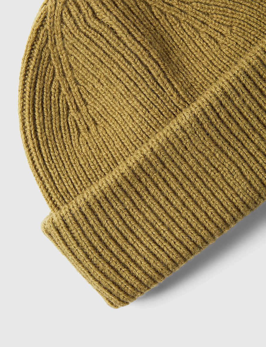 Selected - SLMMASON MERINO SAILOR WOOL BEANIE - nach anlass kaufen - dried herb - 3