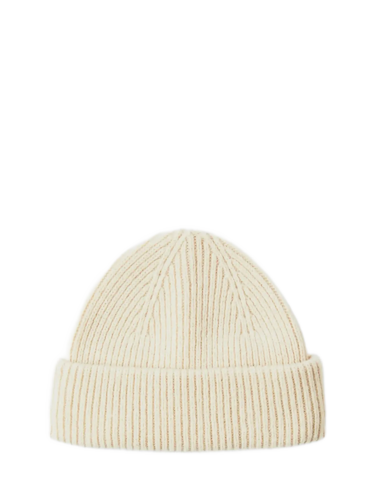 Selected - SLMMASON MERINO SAILOR WOOL BEANIE - nach anlass kaufen - oatmeal - 1
