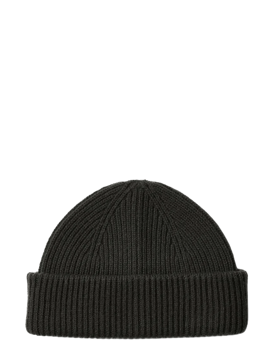 Selected - SLMMASON MERINO SAILOR WOOL BEANIE - nach anlass kaufen - peat - 0