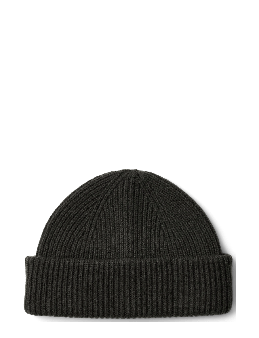 Selected - SLMMASON MERINO SAILOR WOOL BEANIE - nach anlass kaufen - peat - 1