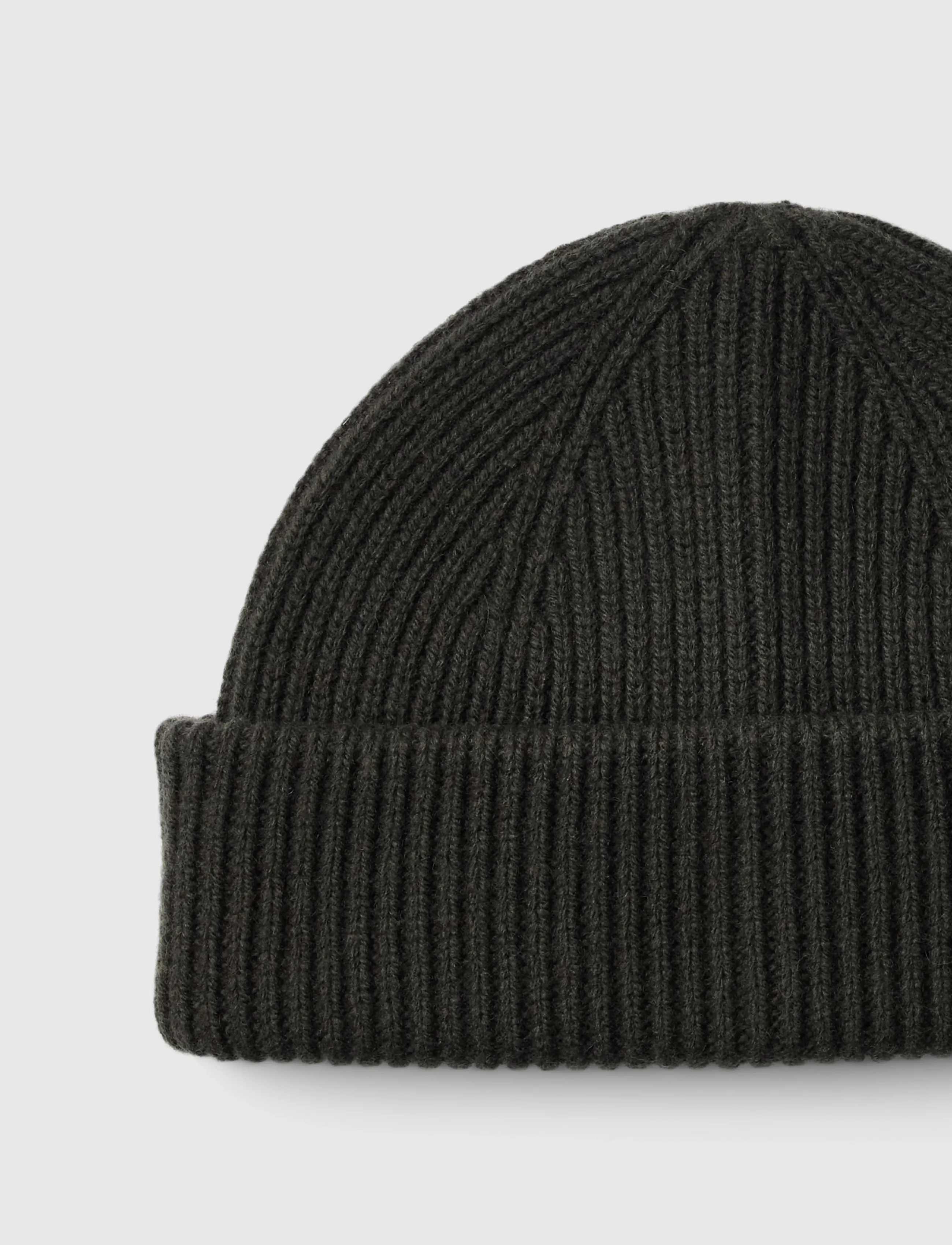 Selected - SLMMASON MERINO SAILOR WOOL BEANIE - accessoires - peat - 3