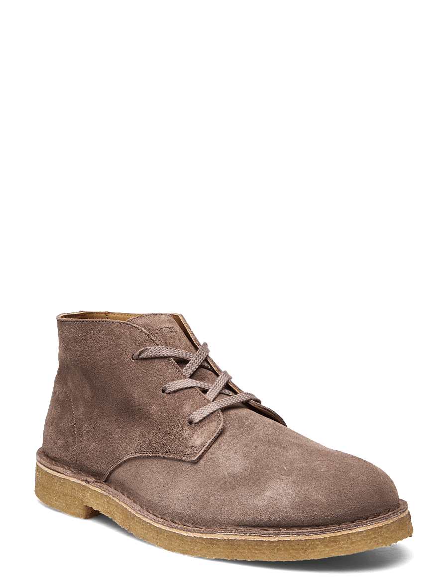 Selected - SLMRICCO SUEDE CHUKKA BOOT - chukka zābaki - almondine - 1