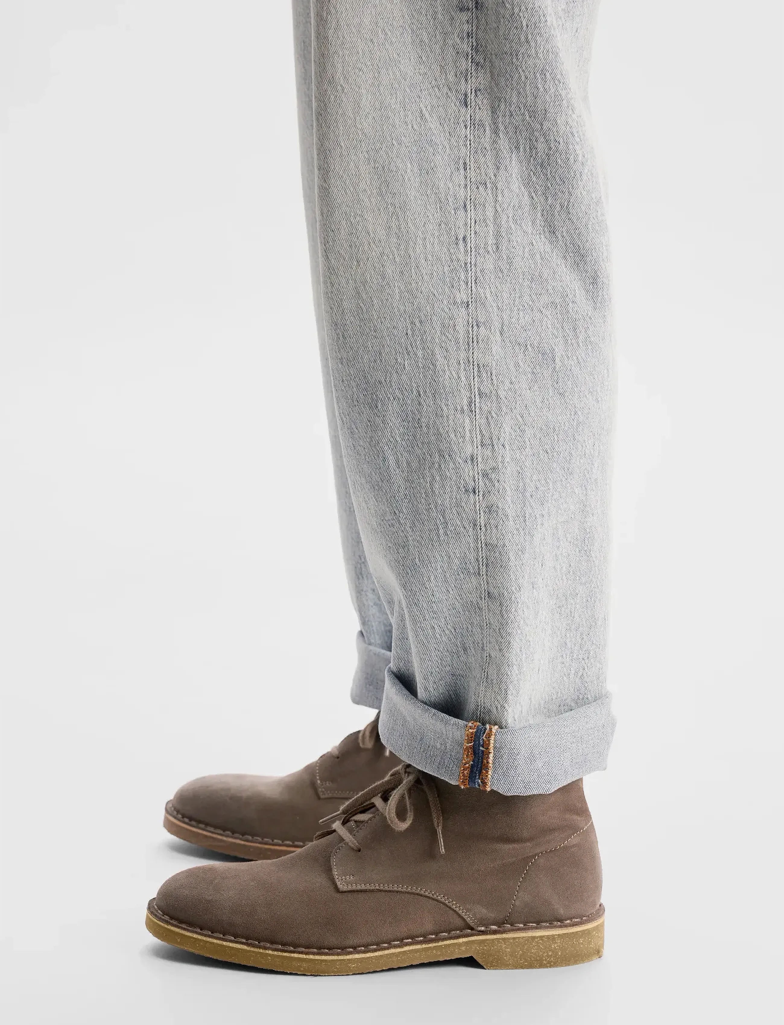 Selected Slmricco Suede Chukka Boot, 41, Boots, Braun - Lace Up Männerswear