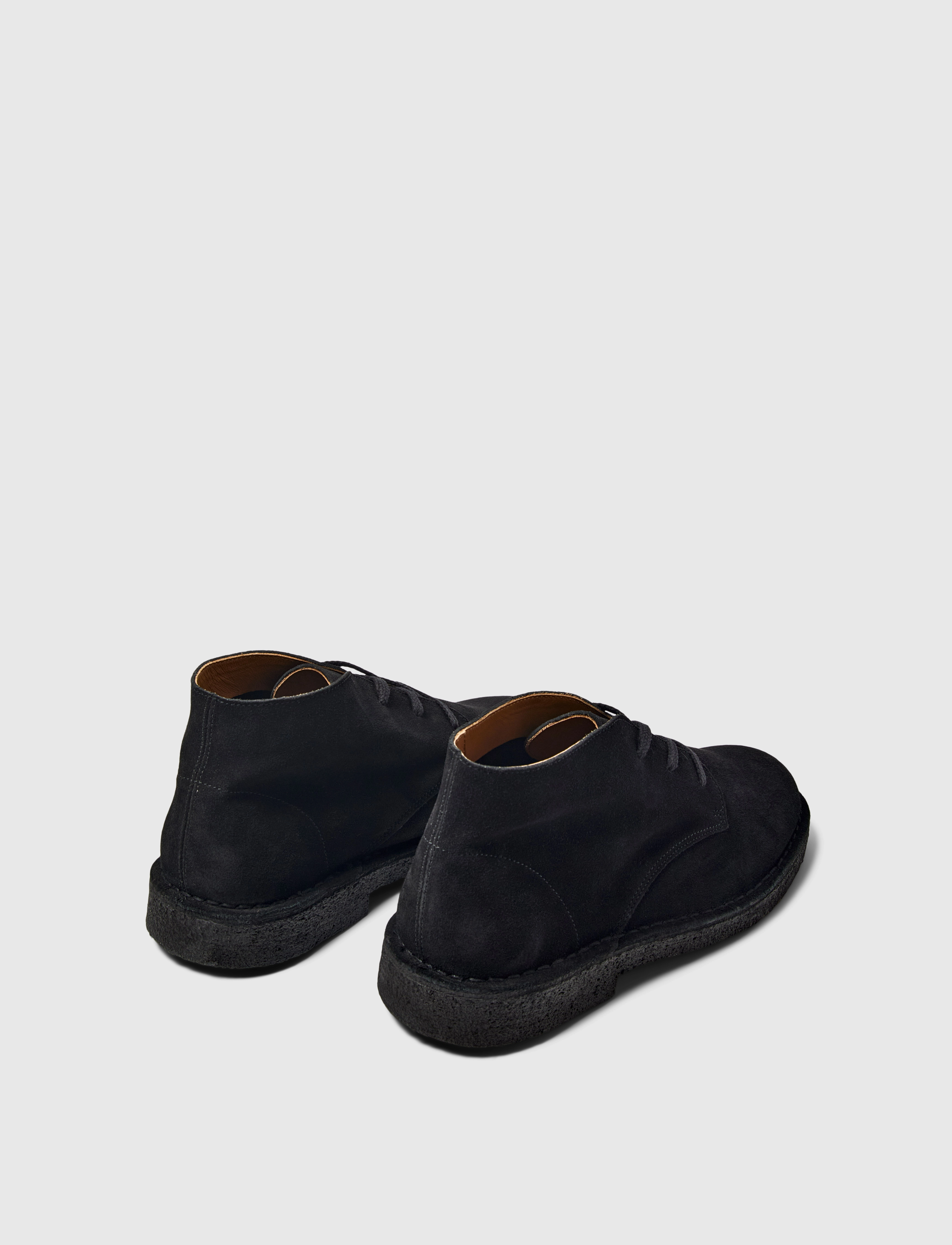 Selected Slmricco Suede Chukka Boot, 42, Boots, Schwarz - Lace Up Männerswear