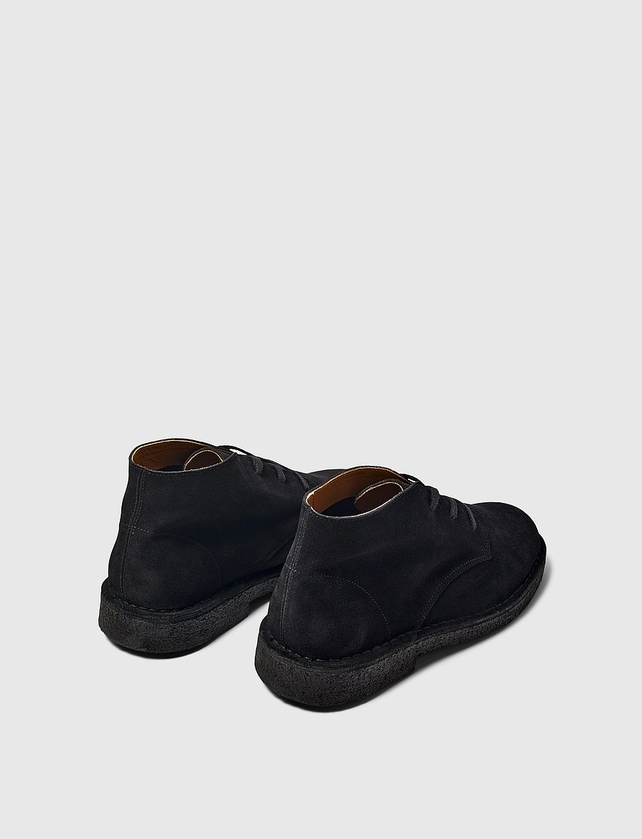 Selected - SLMRICCO SUEDE CHUKKA BOOT - chukka boots - black - 0