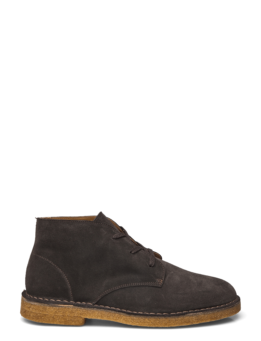 Selected - SLMRICCO SUEDE CHUKKA BOOT - chukka-skór - demitasse - 2