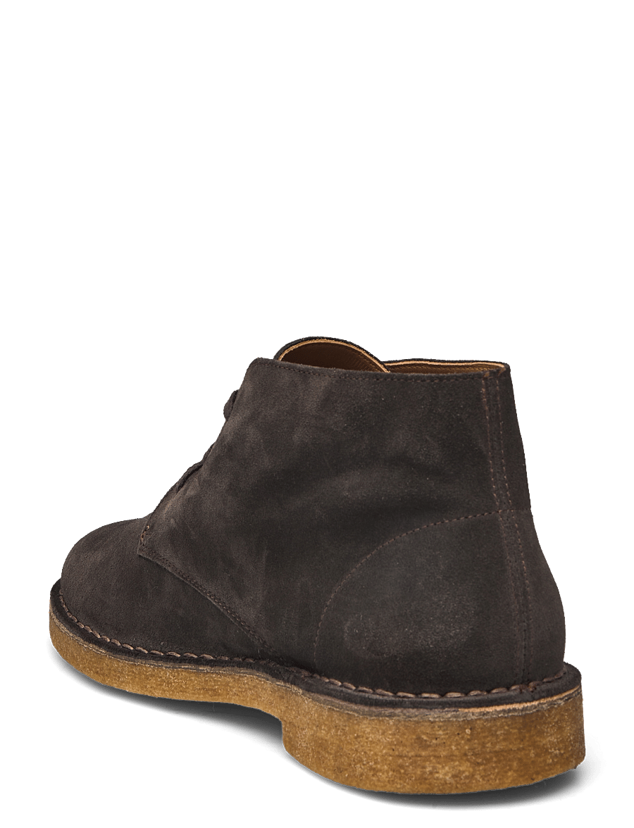 Selected - SLMRICCO SUEDE CHUKKA BOOT - chukka-skór - demitasse - 3