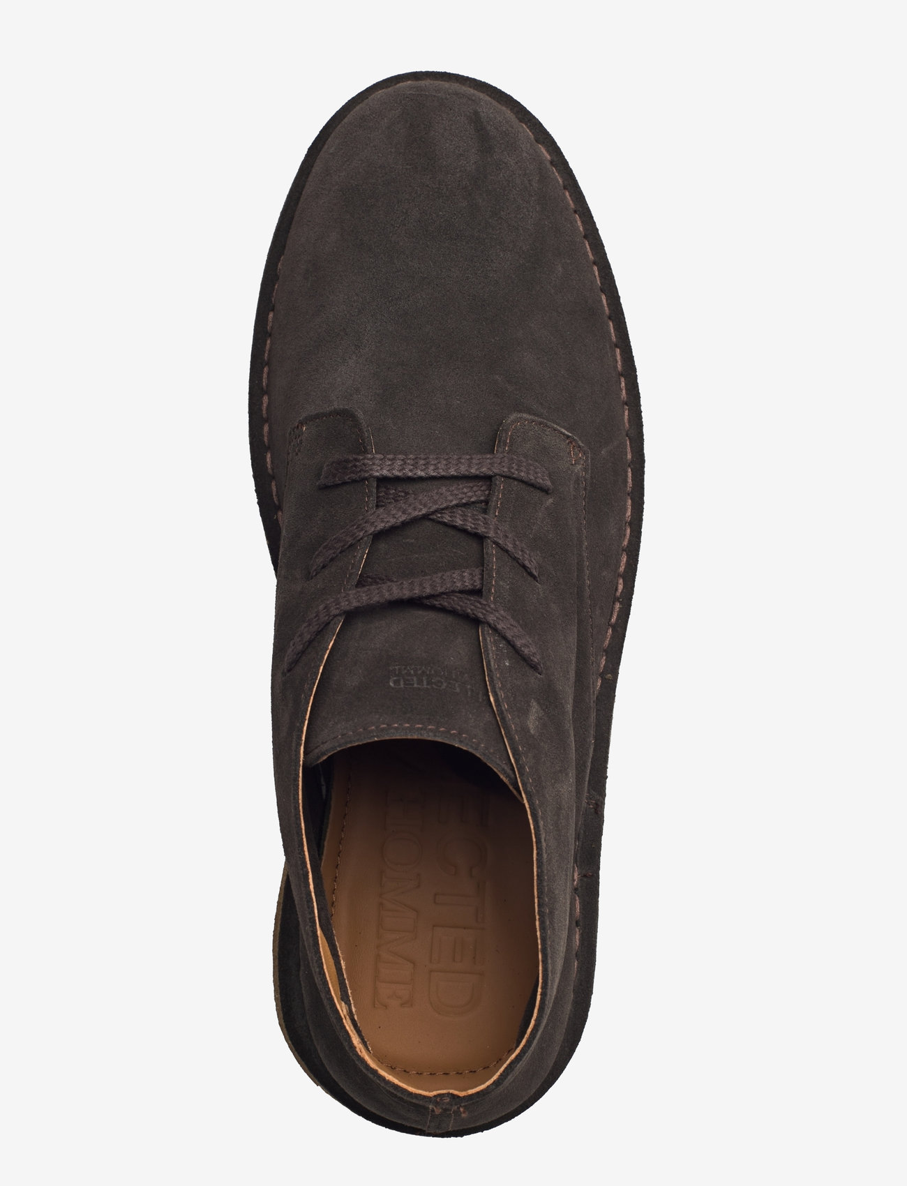 Selected - SLHRICCO SUEDE CHUKKA BOOT - chukka boots - demitasse - 4