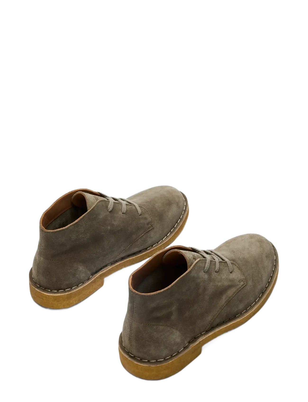 Selected SLMRICCO SUEDE CHUKKA BOOT - Schuhe - OLIVE NIGHT / khaki/green