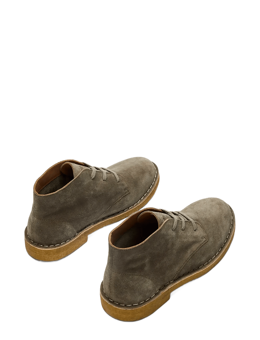 Selected - SLMRICCO SUEDE CHUKKA BOOT - chukka boots - olive night - 0