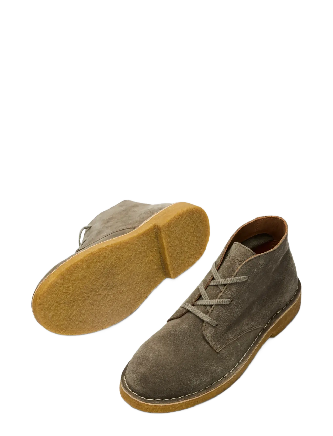 Selected - SLMRICCO SUEDE CHUKKA BOOT - chukka boots - olive night - 1
