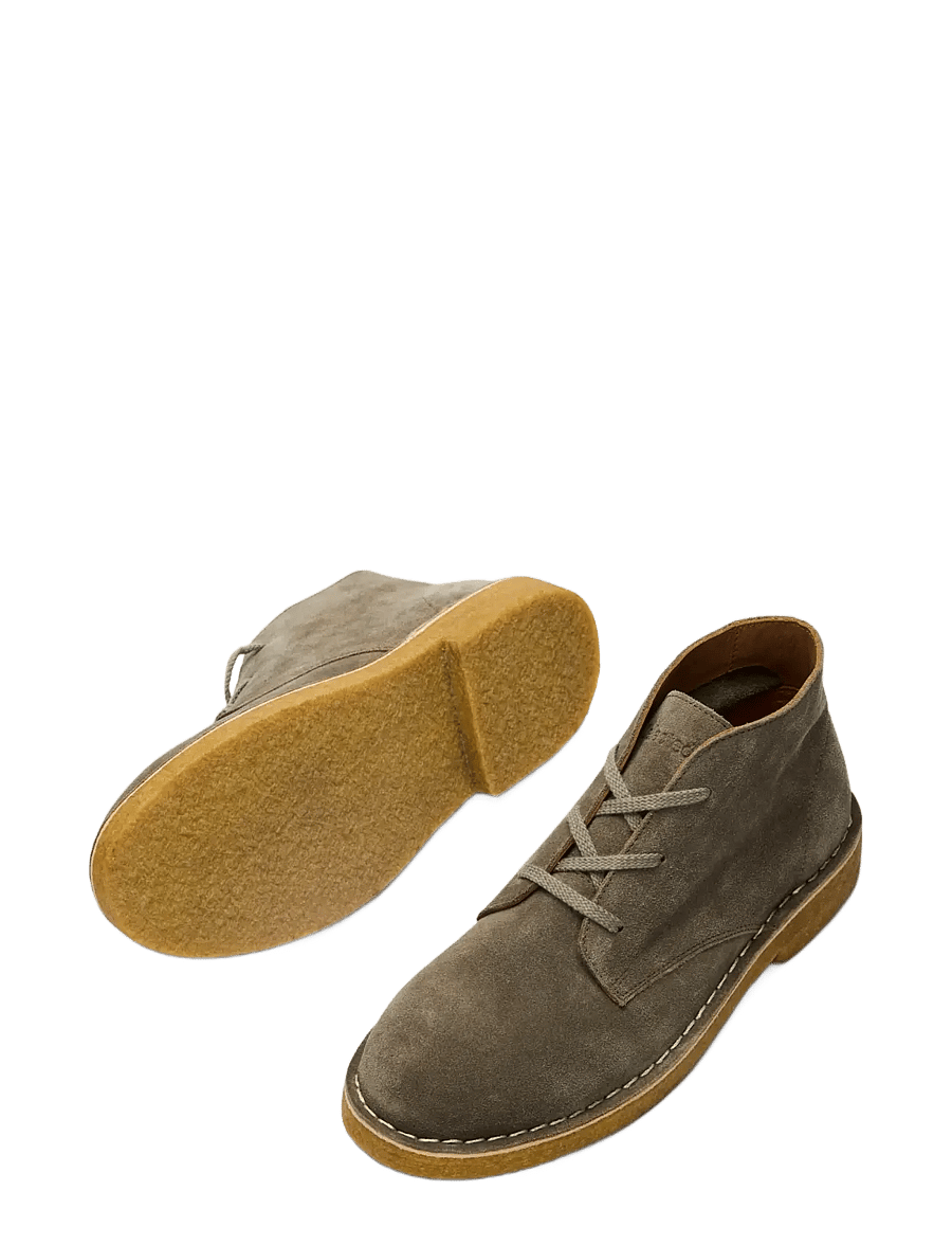 Selected - SLMRICCO SUEDE CHUKKA BOOT - chukka boots - olive night - 1