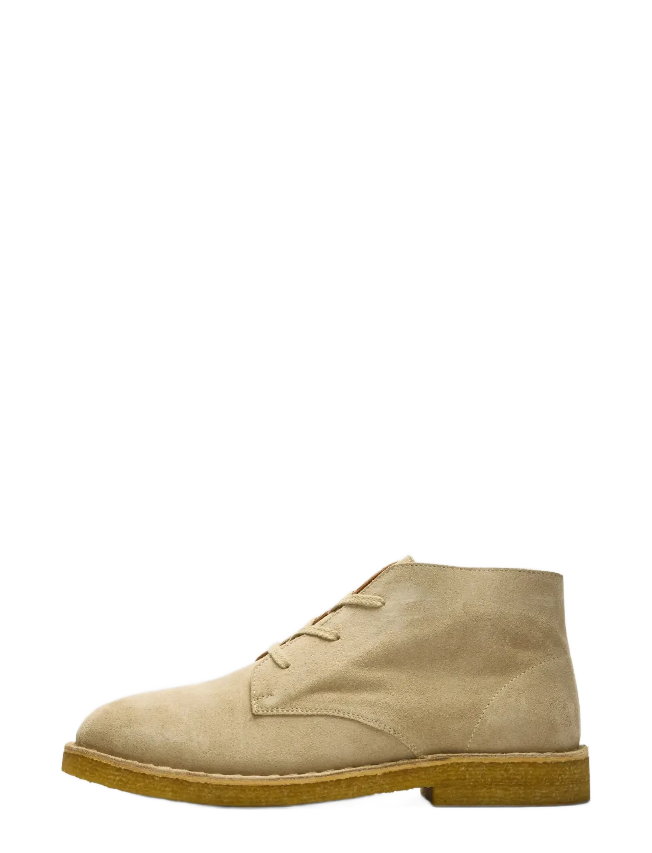 SELECTED Slmricco Wildleder Chukka Stiefel Beige - 45 - Herren