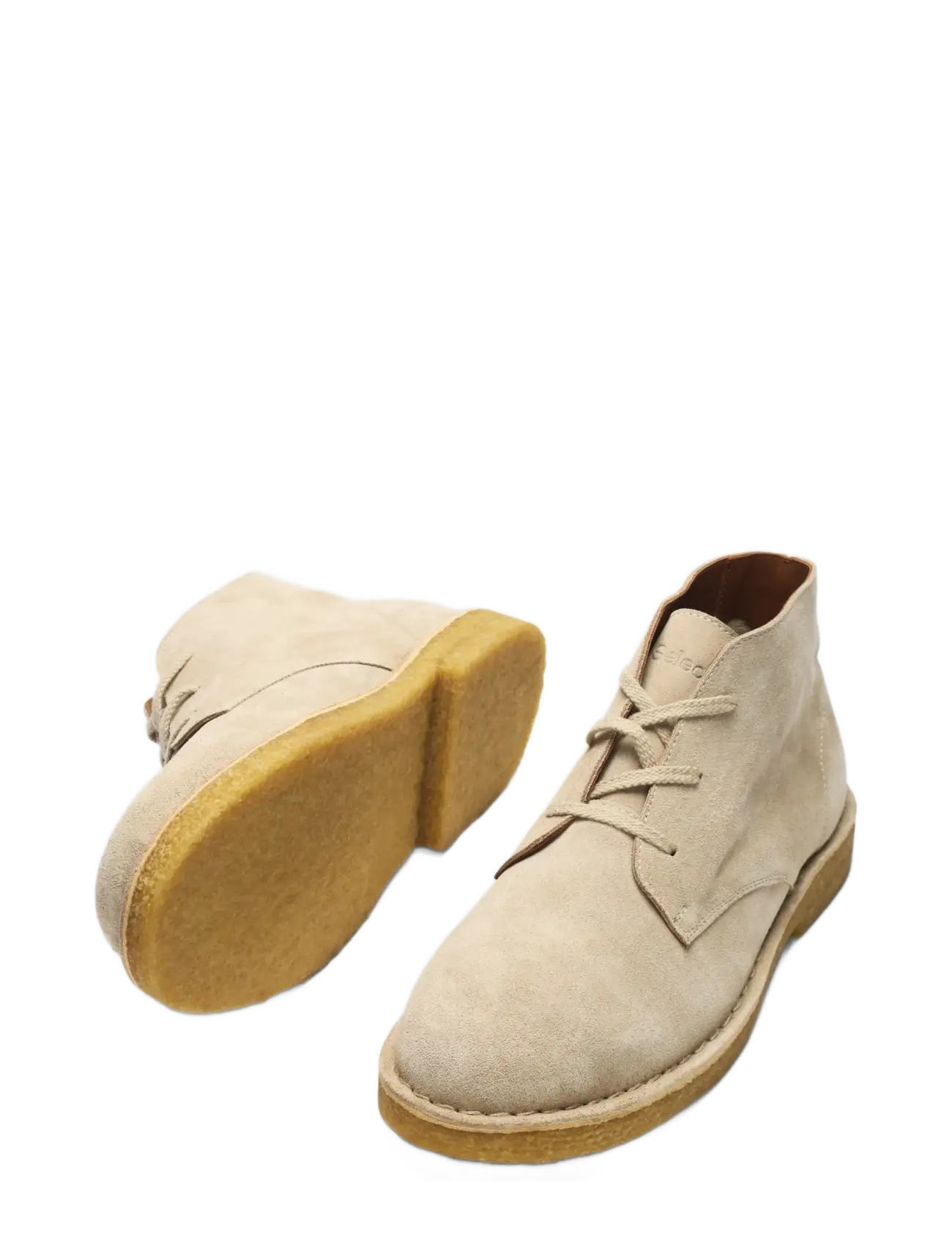 Selected - SLMRICCO SUEDE CHUKKA BOOT - chukka zābaki - sand - 2