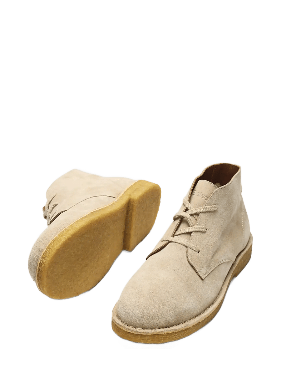 Selected - SLMRICCO SUEDE CHUKKA BOOT - chukka zābaki - sand - 2