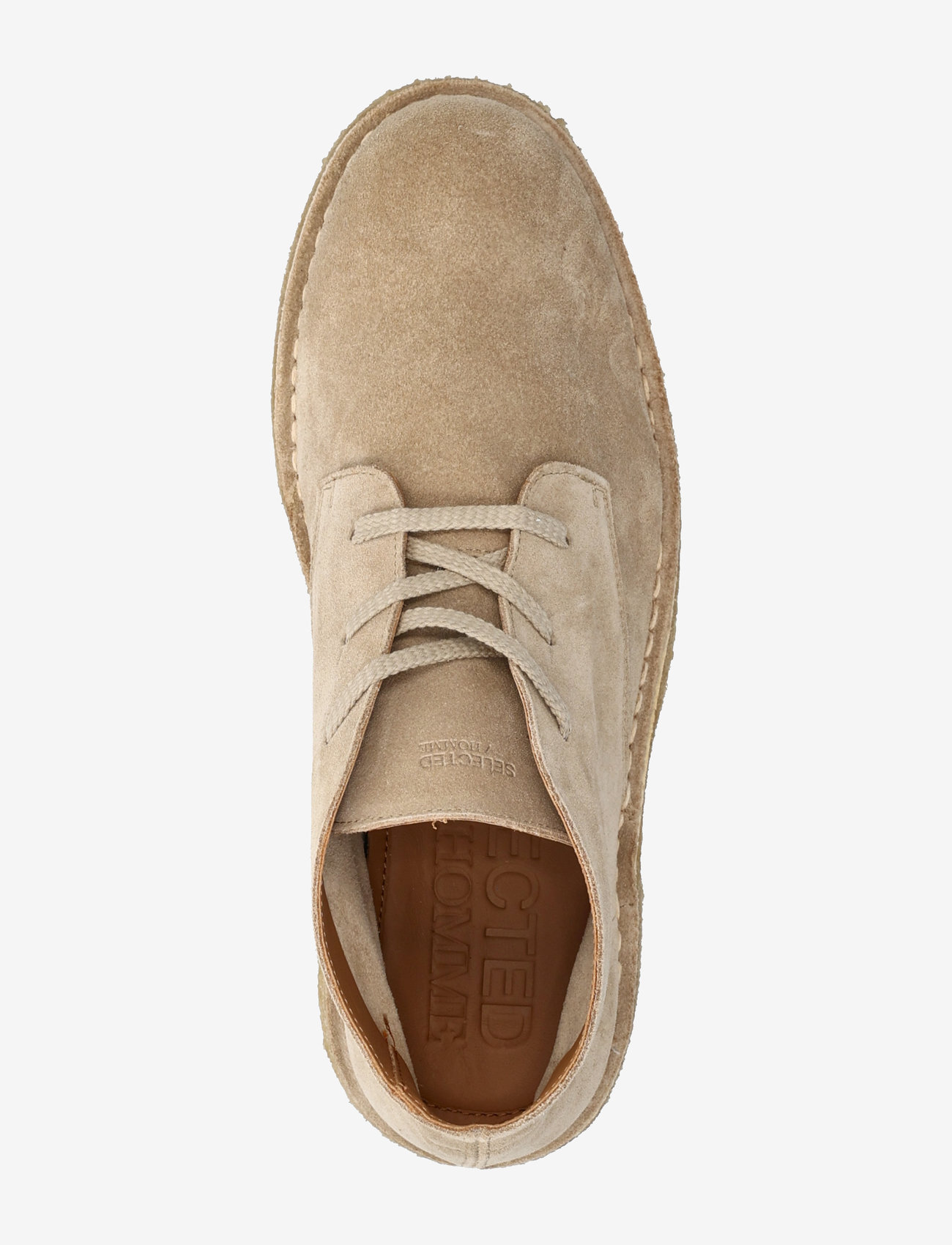 Selected - SLHRICCO SUEDE CHUKKA BOOT - chukka boots - sand - 4