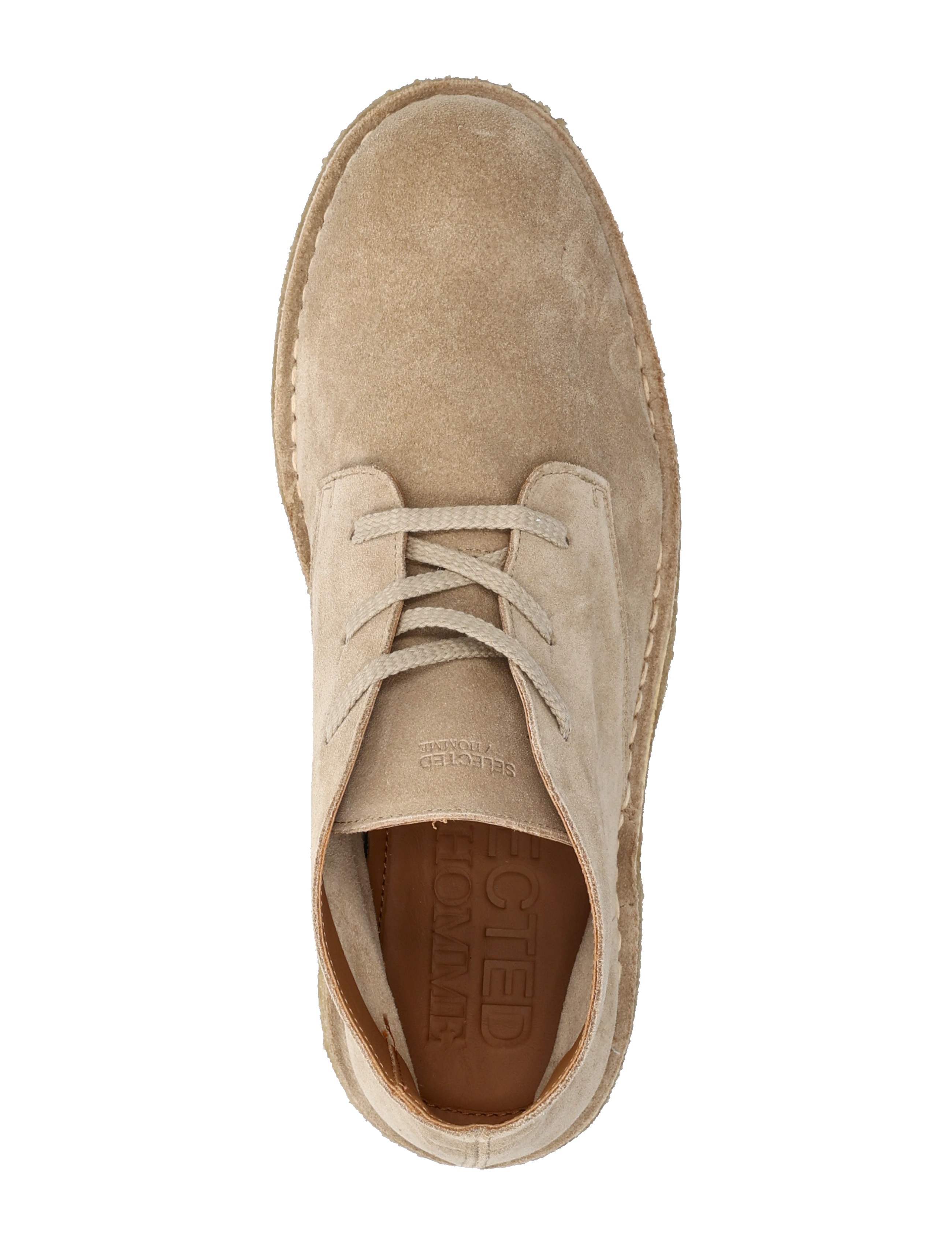Selected - SLMRICCO SUEDE CHUKKA BOOT - chukka zābaki - sand - 4