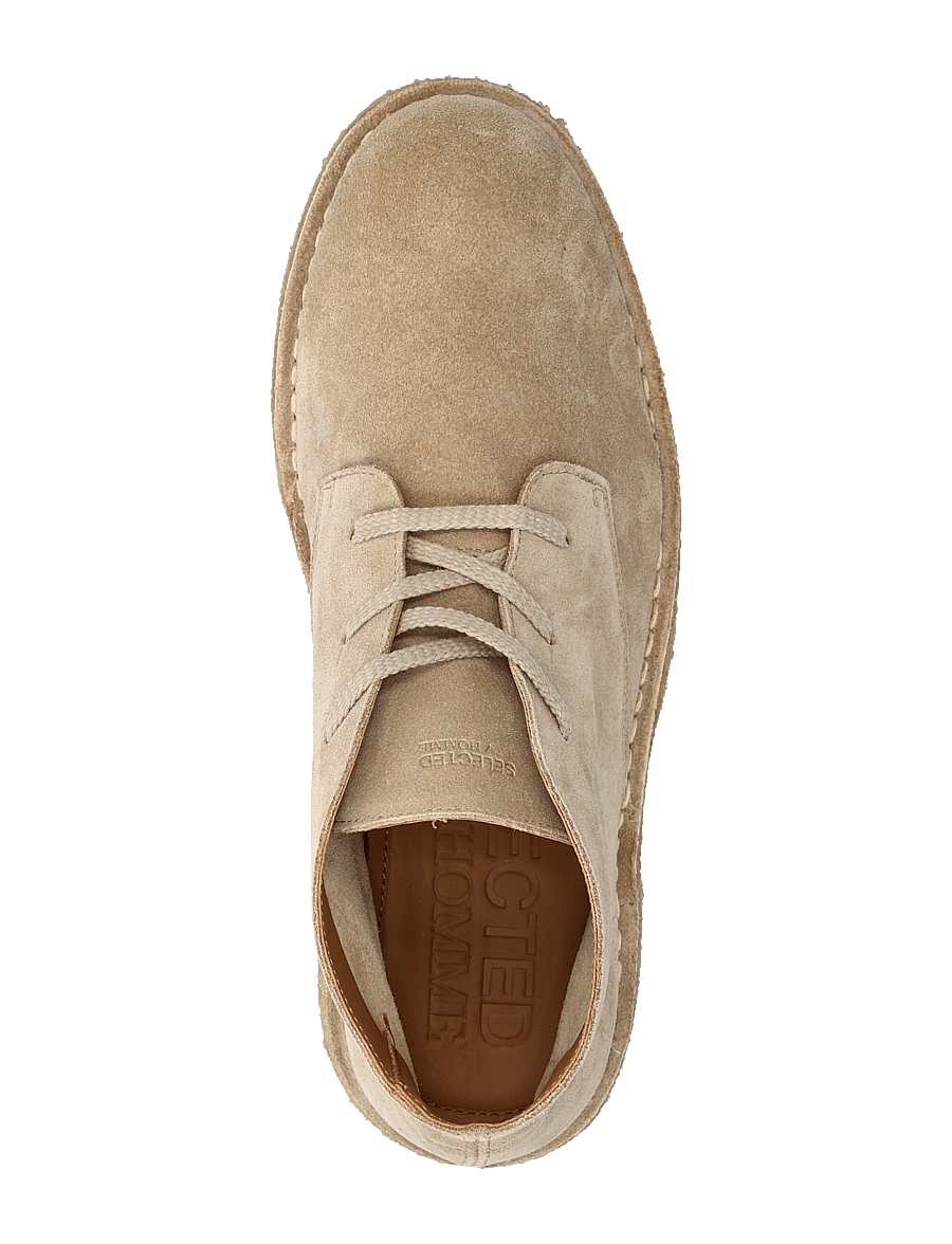 Selected - SLMRICCO SUEDE CHUKKA BOOT - chukka zābaki - sand - 4