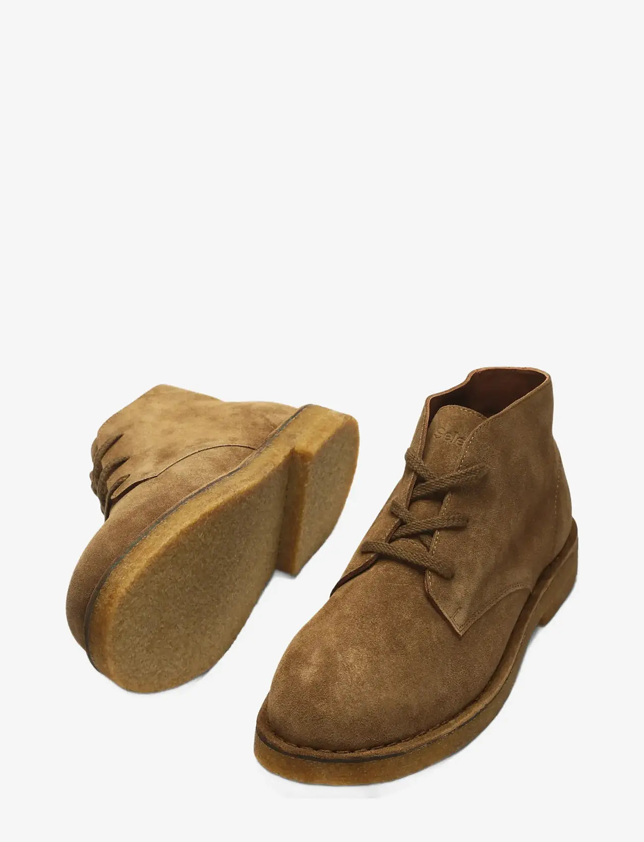 Selected - SLMRICCO SUEDE CHUKKA BOOT - chukka boots - tobacco brown - 3