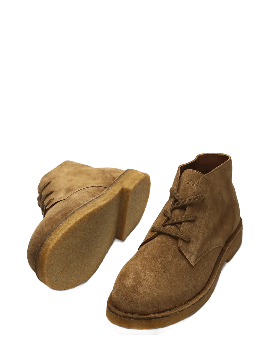 Selected - SLMRICCO SUEDE CHUKKA BOOT - chukka saapad - tobacco brown - 3