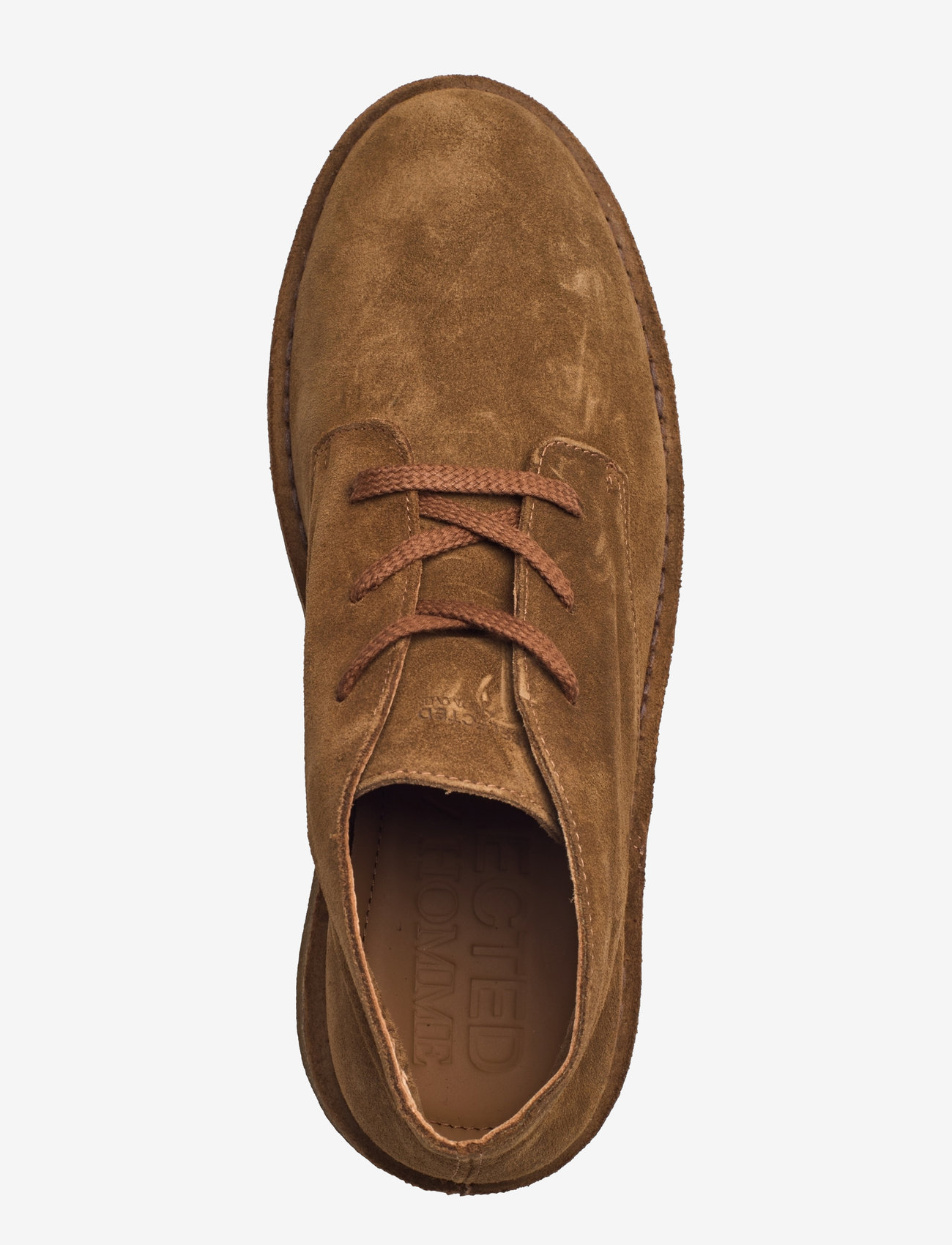 Selected - SLMRICCO SUEDE CHUKKA BOOT - chukka boots - tobacco brown - 4