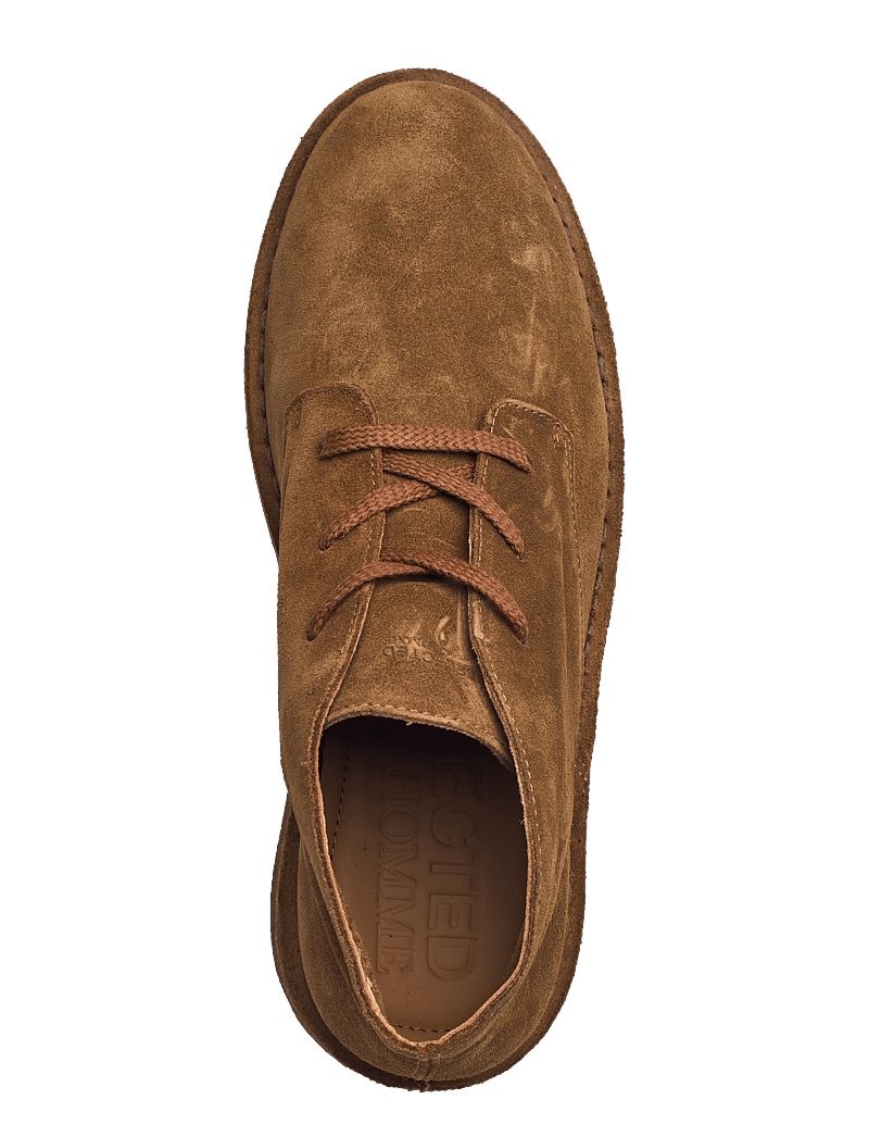 Selected - SLMRICCO SUEDE CHUKKA BOOT - chukka boots - tobacco brown - 4