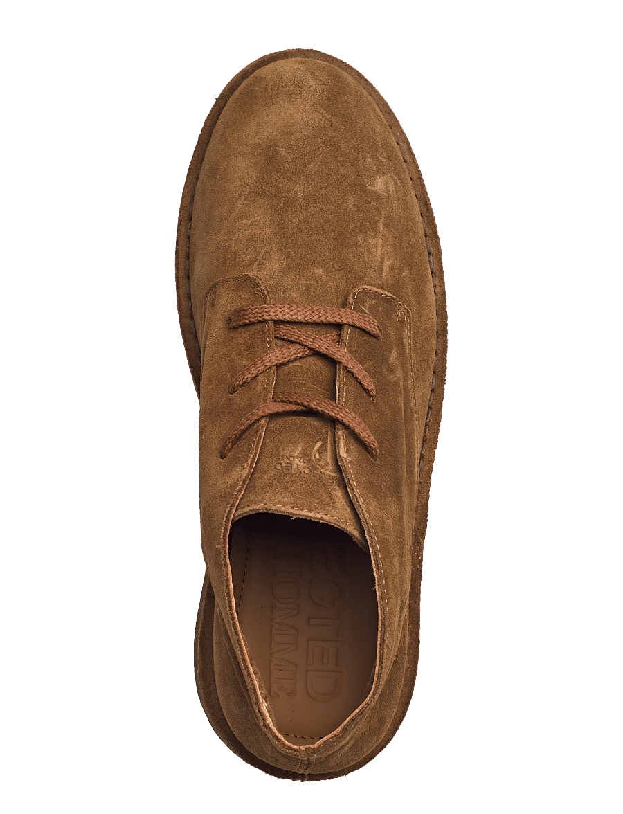 Selected - SLMRICCO SUEDE CHUKKA BOOT - chukka saapad - tobacco brown - 4