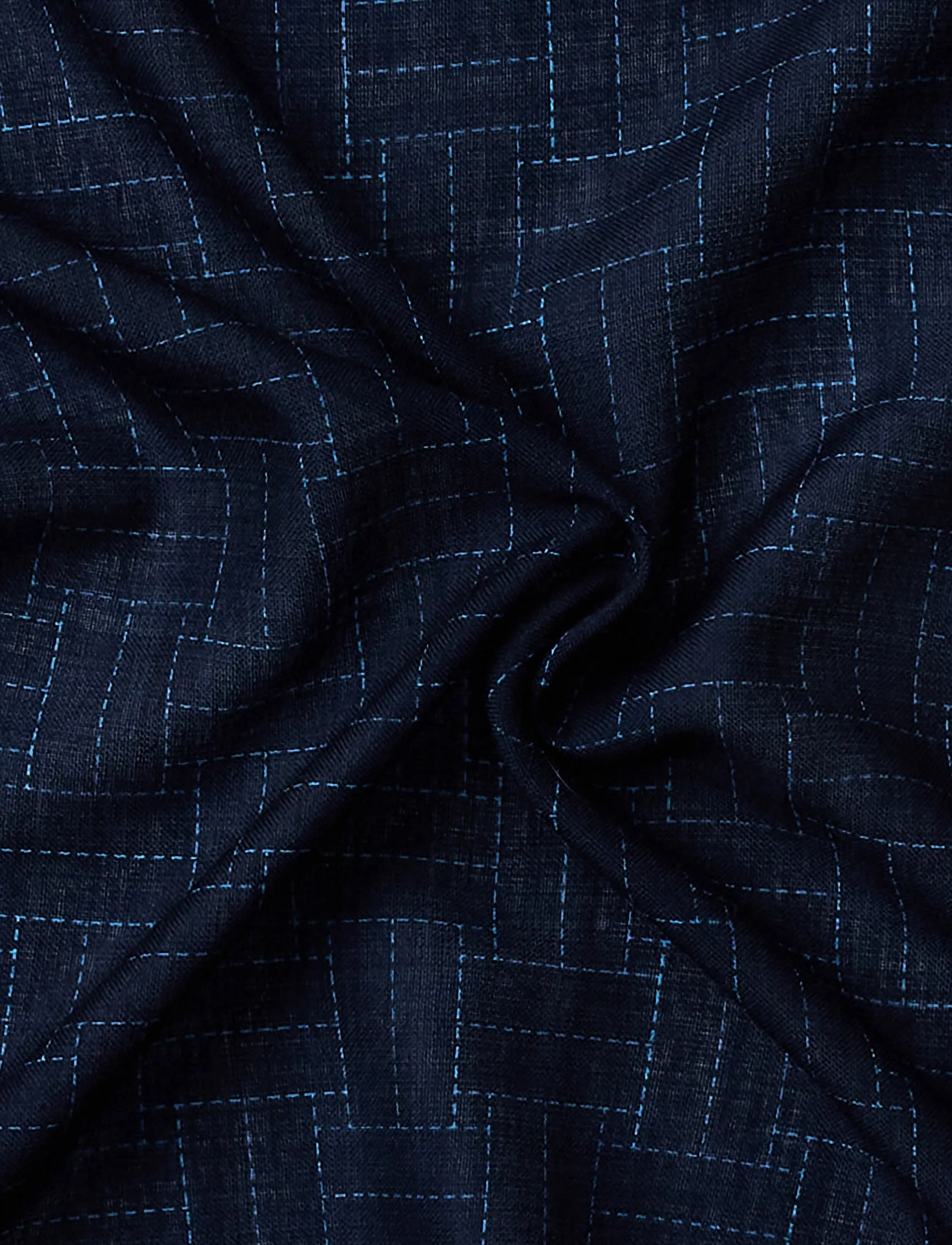 Selected - SLMNICOLAS WOOL BANDANA - talvesallid - sky captain - 2