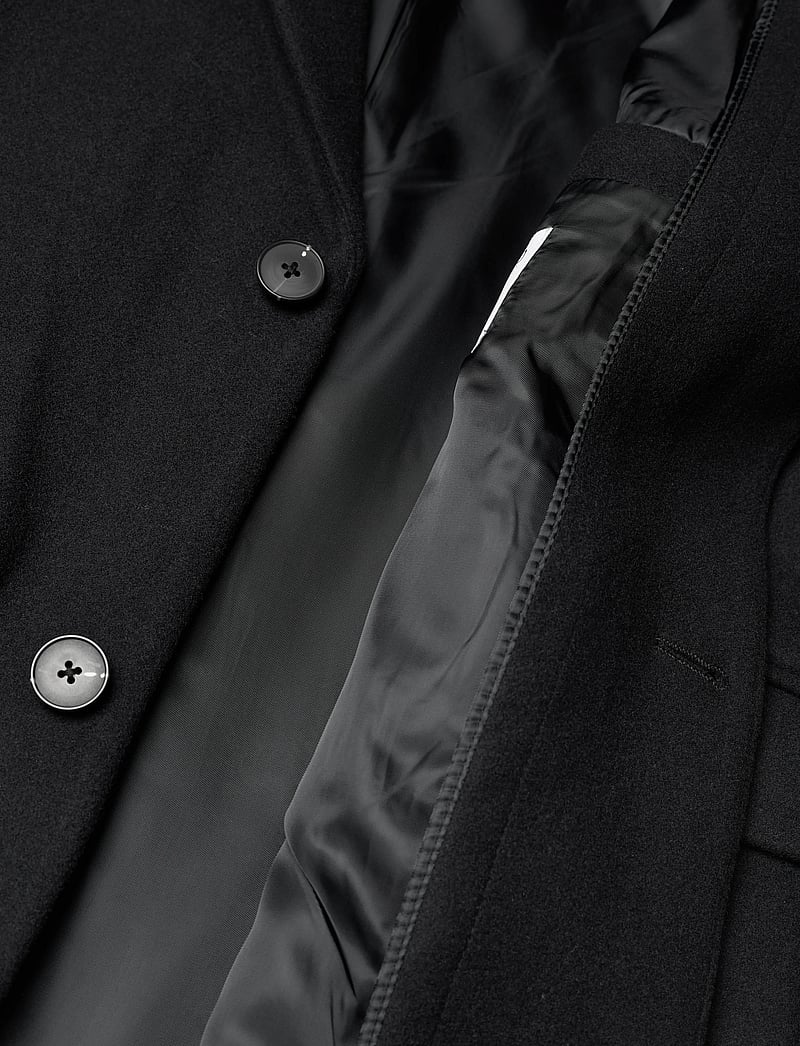 Selected - SLHJAMIE COAT JKT - vinterjackor - black - 4